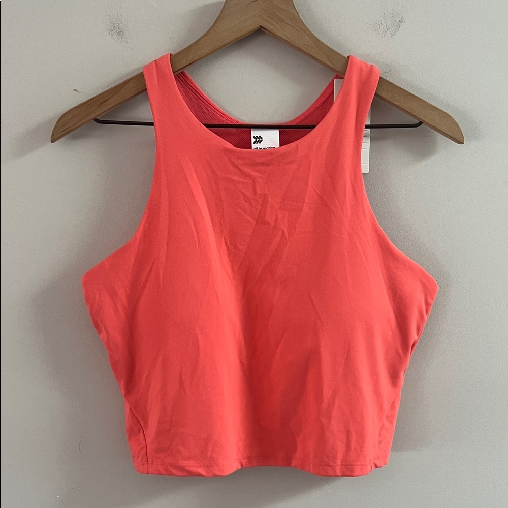 All in Motion Everyday Soft High Neck Crop Tank